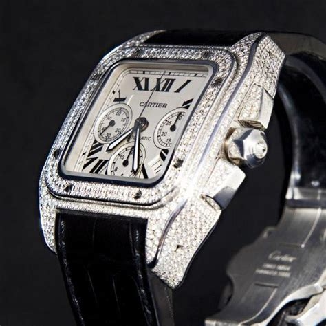 cartier santos 100 xl replica|cartier santos 100 xl diamond.